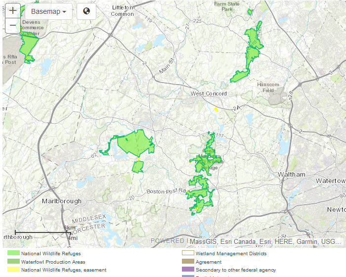 Great Meadows National Wildlife Refuge Birding Hotspots