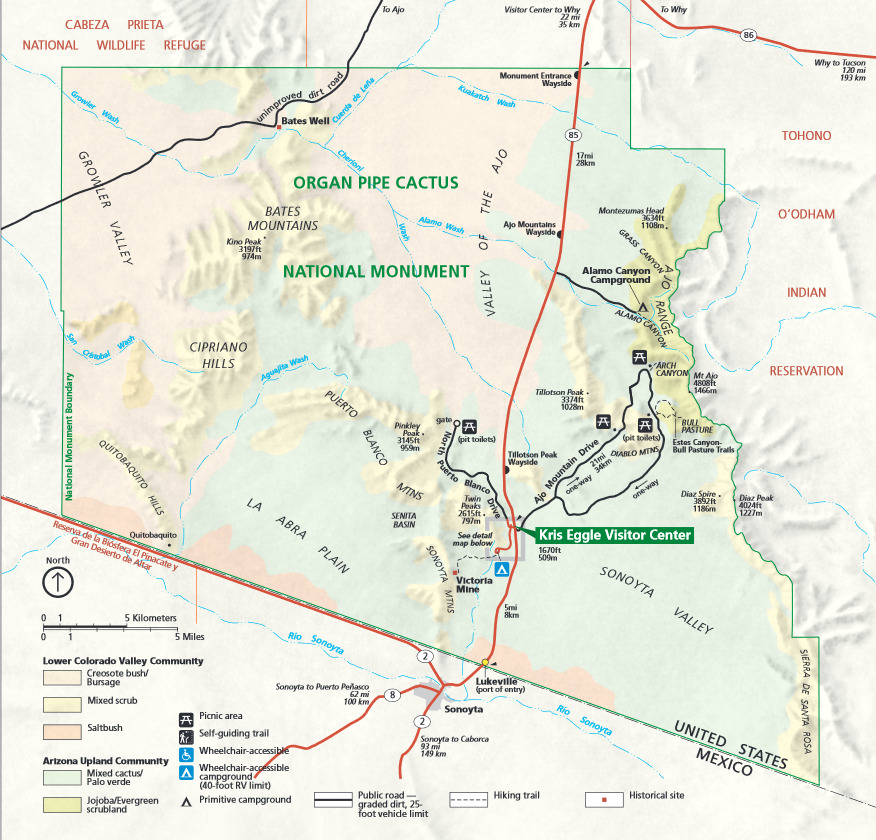 Organ Pipe Cactus National Monument - Birding Hotspots