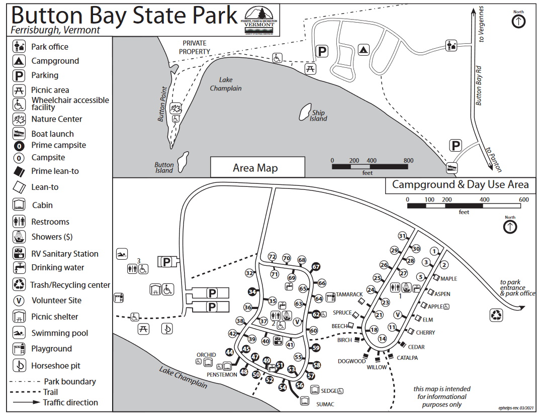 Button Bay State Park - eBird Hotspots