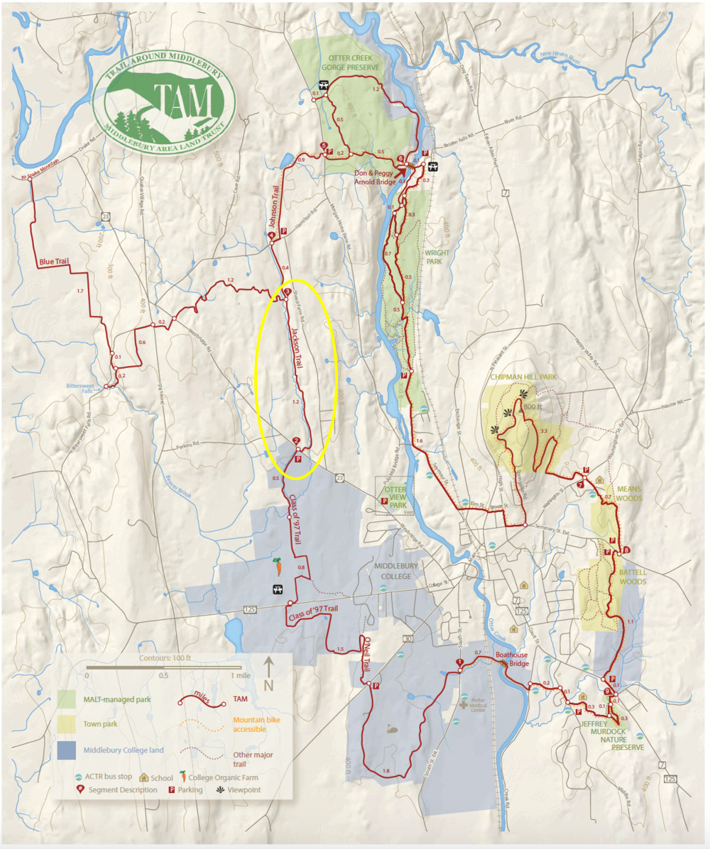 Jackson Trail - Birding Hotspots