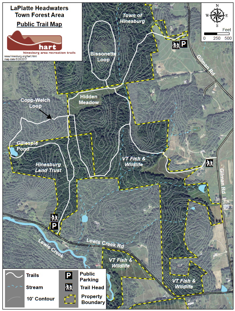 LaPlatte Headwaters Town Forest Birding Hotspots