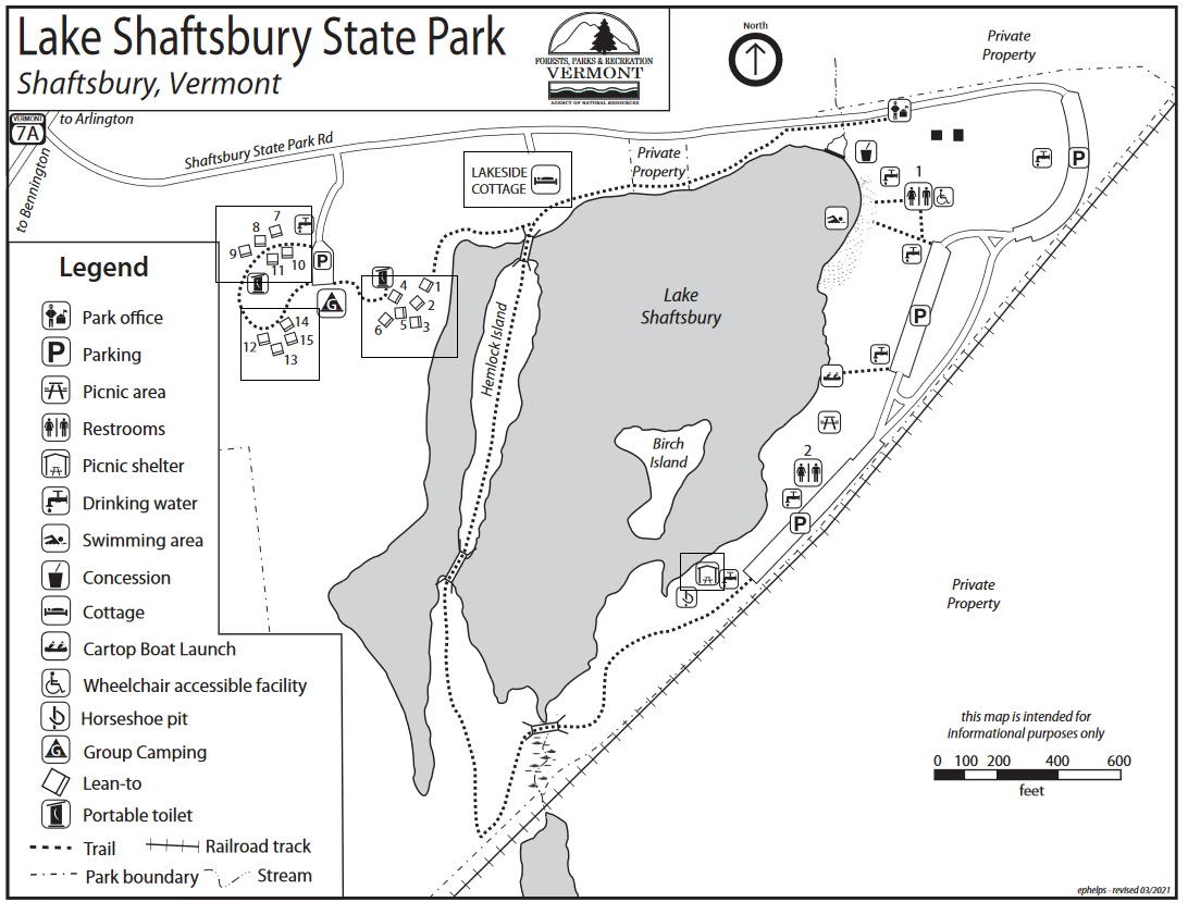 Shaftsbury State Park Birding Hotspots