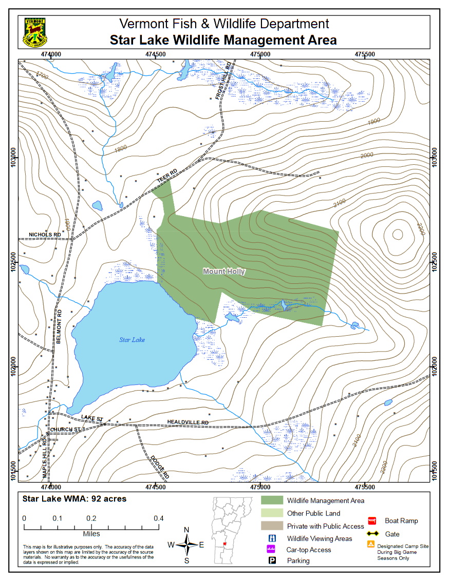 Star Lake Wildlife Management Area Birding Hotspots