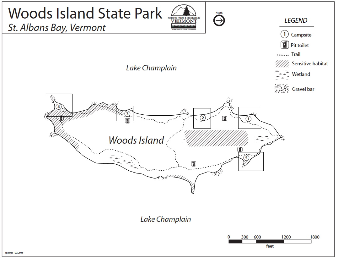Woods Island State Park Birding Hotspots