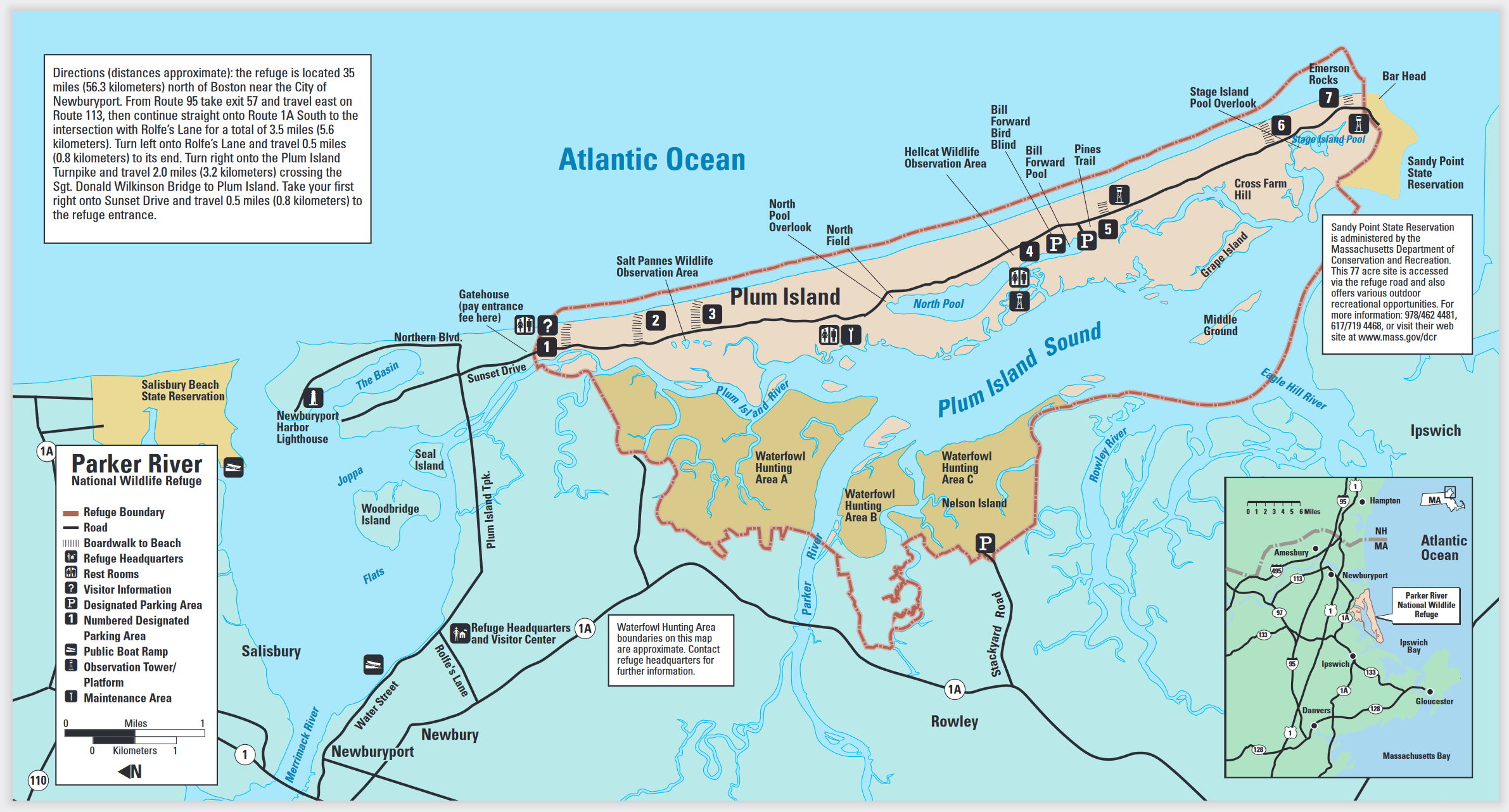 Parker River National Wildlife Refuge-Emerson Rocks - Birding Hotspots