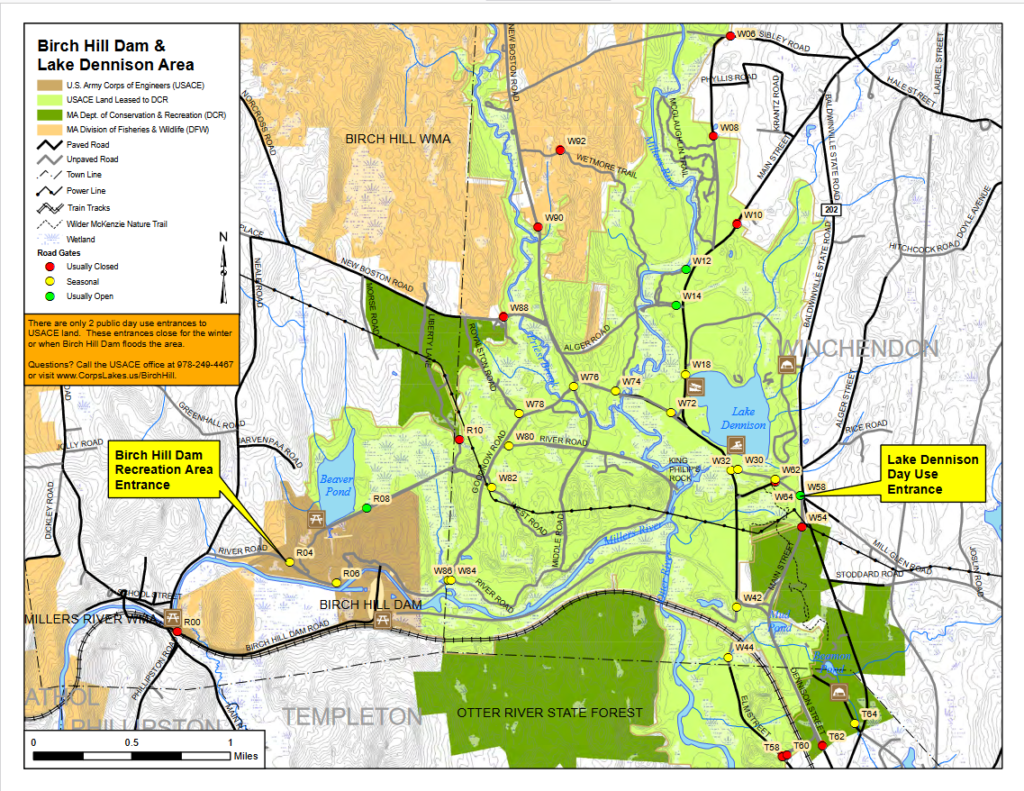 Birch Hill Dam Recreation Area - Birding Hotspots