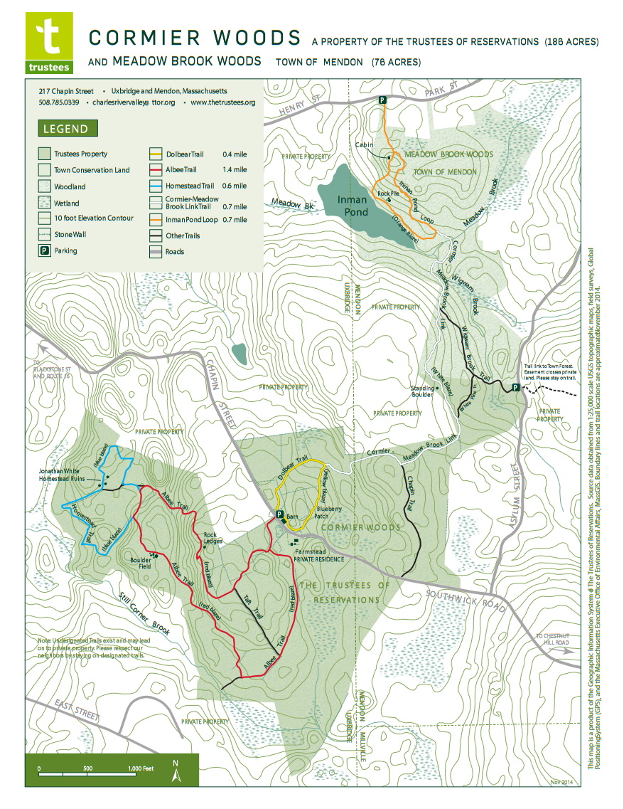 Cormier Woods Birding Hotspots