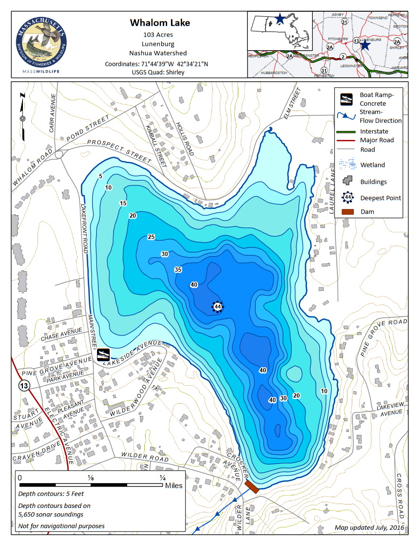 Wallum Lake Trail Map