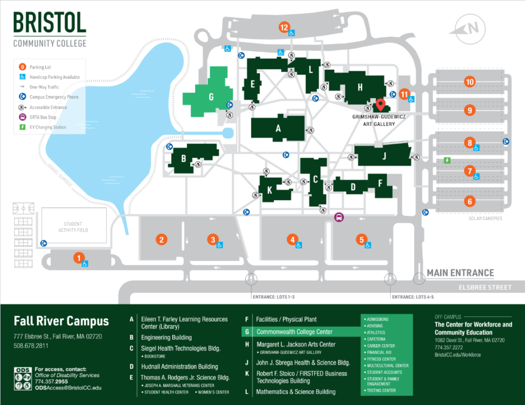 Bristol Community College Fall River Campus Birding Hotspots