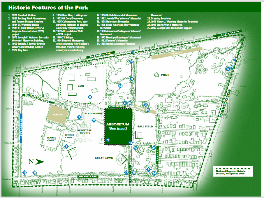 Buttonwood Park, New Bedford - Birding Hotspots