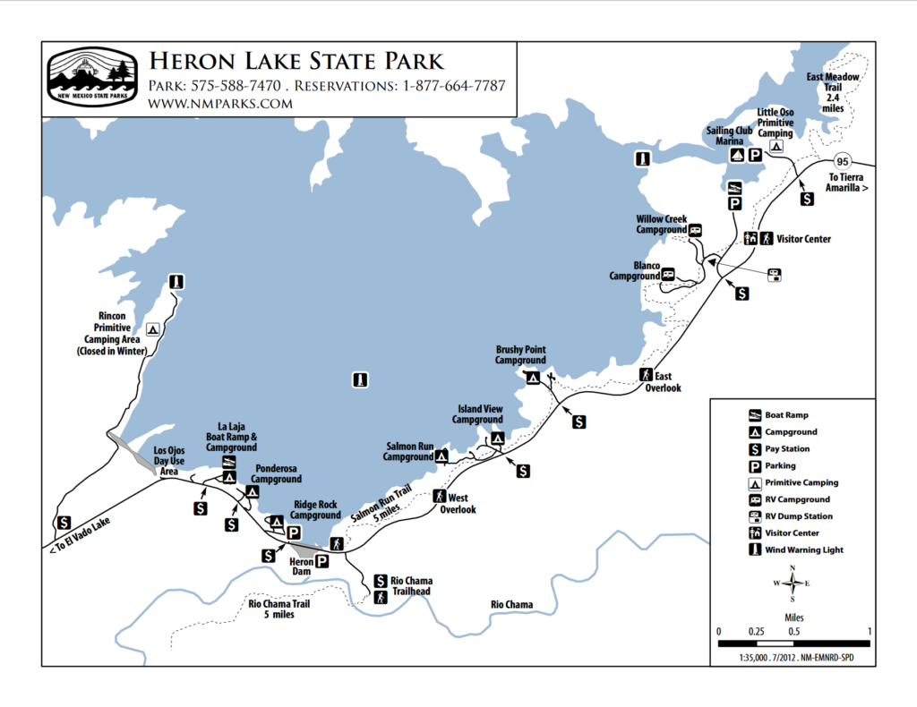 Heron Lake State Park-rio Chama Overlook And Trail - Ebird Hotspots