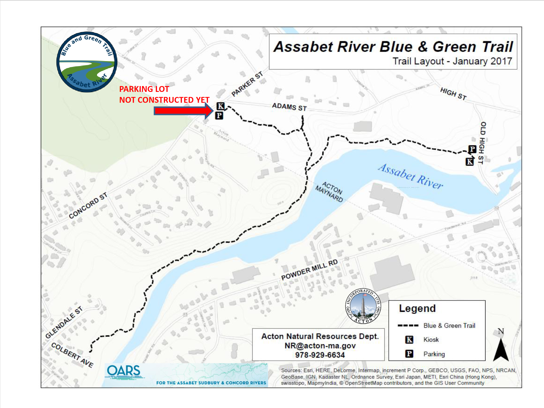 Assabet River Blue And Green Trail Birding Hotspots