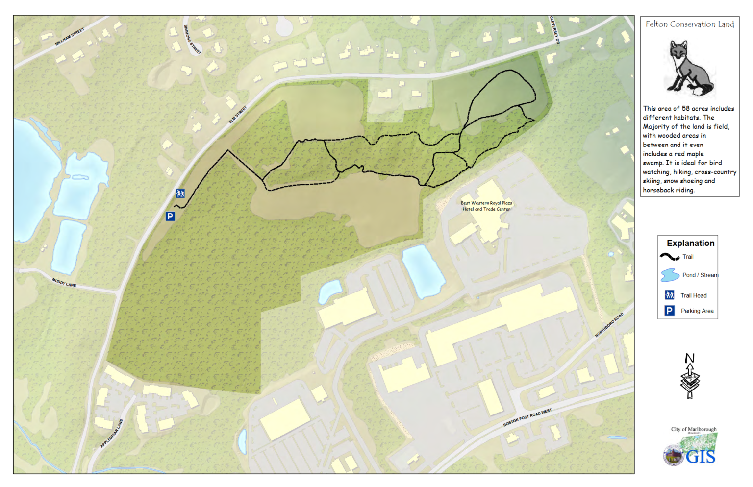 Tempsford Conservation Area Map