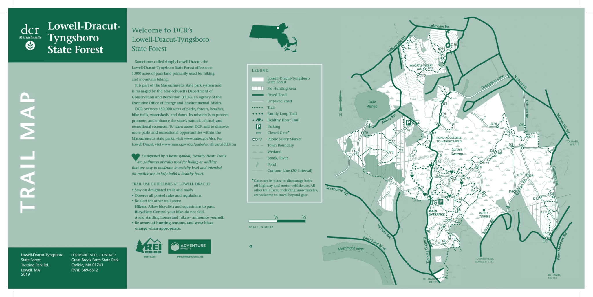 LowellDracutTyngsboro State Forest Birding Hotspots