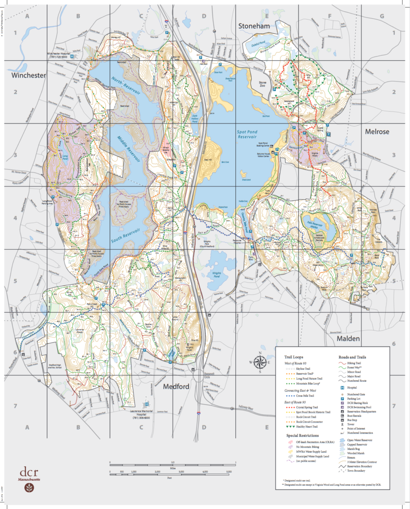 Middlesex Fells Reservation-Wrights Pond - eBird Hotspots