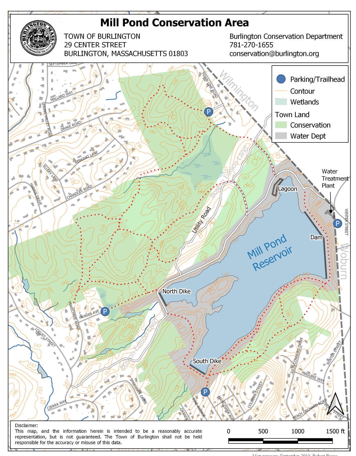 Mill Pond Reservoir and Conservation Area Birding Hotspots