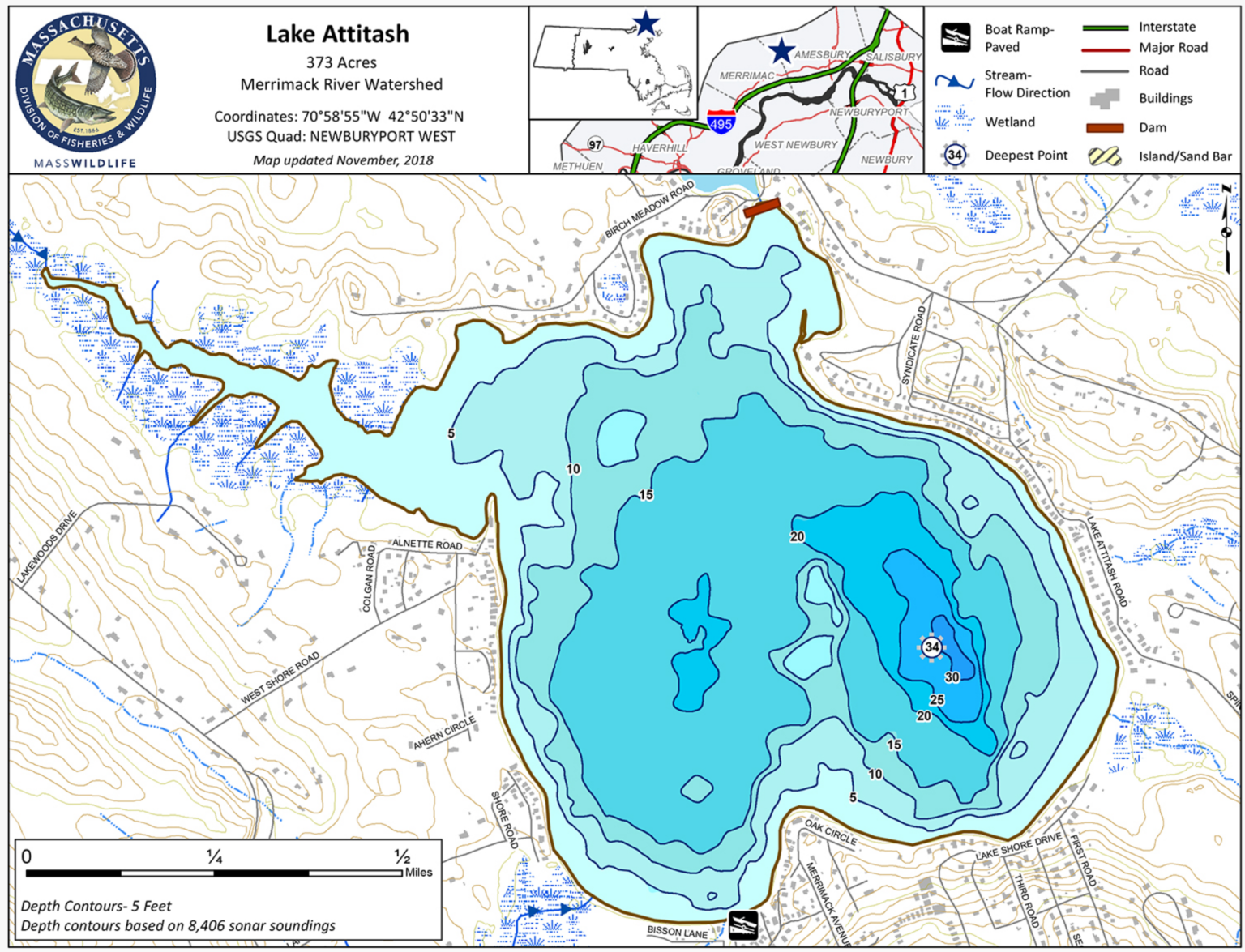 Lake Attitash Birding Hotspots